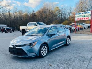 2021 toyota corolla $12,499
